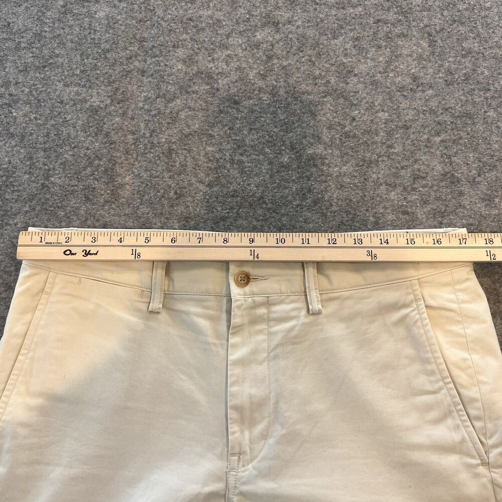Polo Ralph Lauren Men’s Stretch Cotton Twill Chino Pant Cream Color Size 33/30 - Picture 7 of 12